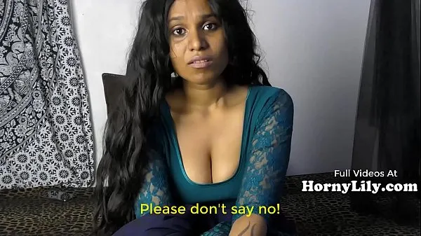 Bored Indian Housewife begs for threesome in Hindi with Eng subtitles Tiub baharu baharu