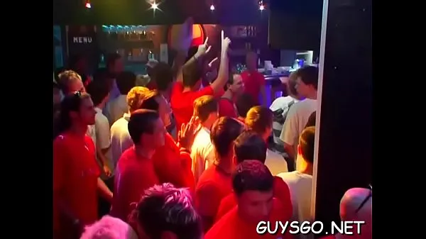 Gay fuckfest with hundred males أنبوب جديد جديد