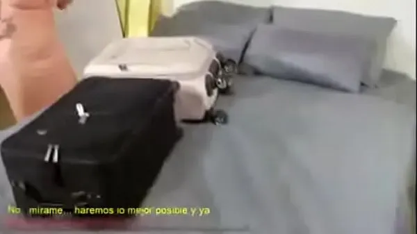 نیا Sharing the bed with stepmother (Spanish sub تازہ ٹیوب