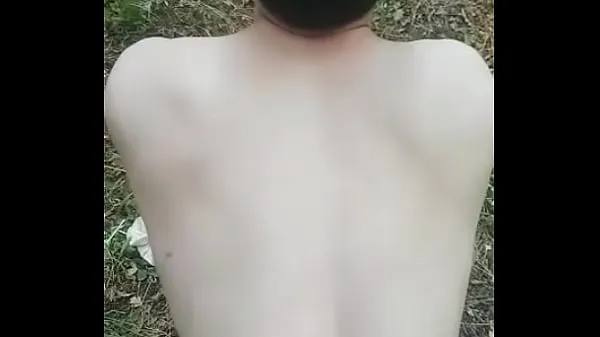 Νέος Noah Garland getting fucked in the woods φρέσκος σωλήνας