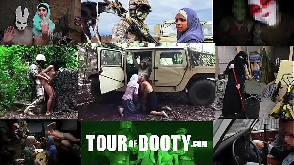 Neue TOUROFBOOTY - Arabische Frauen unterhalten US-Militärpersonal für etwas Geldfrische Tube
