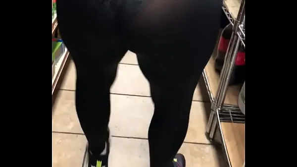 Nouveau Voir à travers les leggings en magasin se pencher nouveau tube