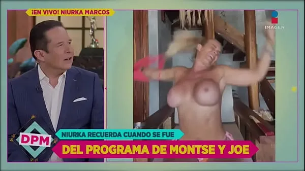 Nuevo NIURKA ENSEÑA LAS TETAS EN TELEVISION ABIERTA tubo nuevo