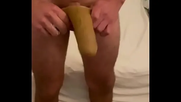 Uusi Dildo to enlarge the cock in the Israeli gay man tuore putki