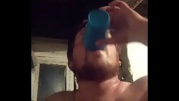 Νέος I FINISHED THREE TIMES AND LOWERED THE SPERM INTO A GLASS, THEN POURED IT INTO MY MOUTH AND ON MY FACE!!! CUMSHOT ON THE FACE AND IN THE MOUTH!!!! SWALLOWED HIS OWN FRESH SPERM!!! I POURED THE SPERM ON MY FUCKING FACE φρέσκος σωλήνας