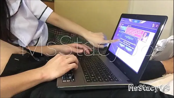 New Students Playing Online Game Leads to Creampie - Pinay Scandal fresh Tube