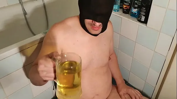 Ultra hard gagging throat fuck a piss drinker slave HD Tiub baharu baharu