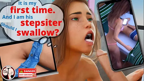 Új My little redhead stepsister finally tasted my cum from 22cm huge dick. - Hottest sexiest moments - (Milfy City- Sara friss cső