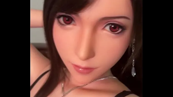 Nová FF7 Remake Tifa Lockhart Sex Doll Super Realistic Silicone čerstvá trubica