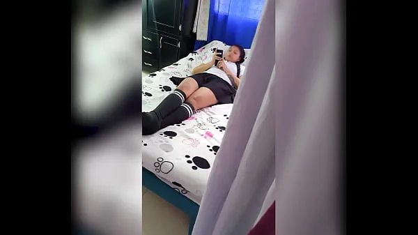 新的 我发现我的继妹手淫，你无法想象发生了什么 新鲜的 管