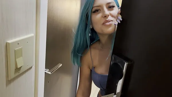 Uusi Casting Curvy: Blue Hair Thick Porn Star BEGS to Fuck Delivery Guy tuore putki