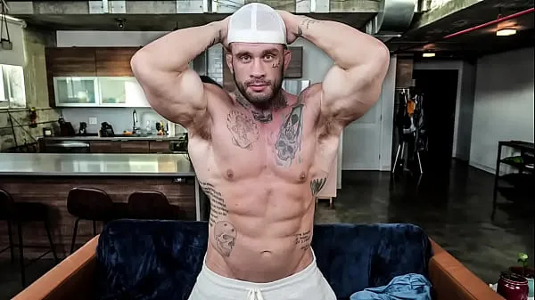 Nytt GUY SELECTOR - Cum Interact With Davin Strong, The Fuckable BodyBuilder färskt rör