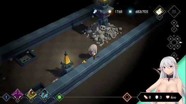 Yeni HGAME-Escape Dungeon 2-銀月蒼狼 蘇拉爾-2~與獸人用奇特的姿勢做愛!被大屌幹到一直求饒!最後射精在小穴裡yeni Tüp