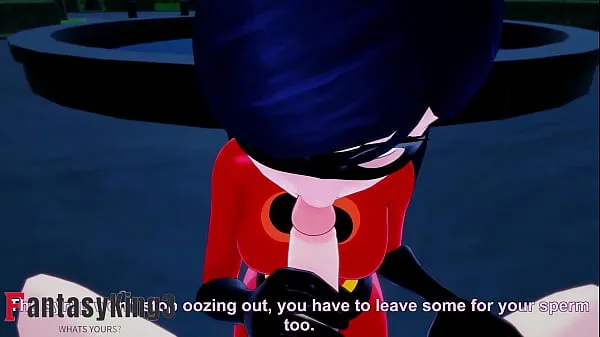 Uusi Violet of the incredibles having sex in the park pov and normal whit his super hero swit disn ey animation tuore putki