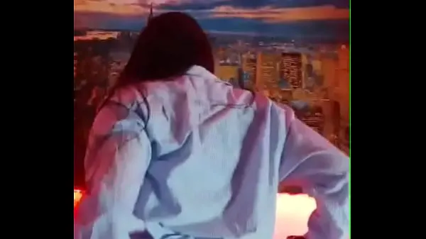 新的 在我的第一次现场直播中与 Karol g 和 Alicia Keys 进行激烈的 perreo 舞蹈，如果你想和我一起高潮，请观看到最后。 我在摄像头上为你自慰，脸 B 新鲜的 管