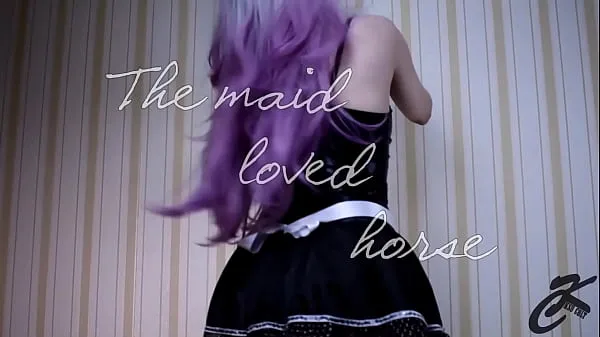 New The maid loves horse fresh Tube