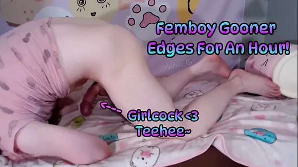 Nouveau Femboy Gooner Edges pendant une heure ! (taquin nouveau tube