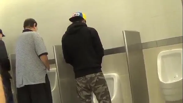 ใหม่ Hot Gay teens having fun in Public bathroom Tube ใหม่