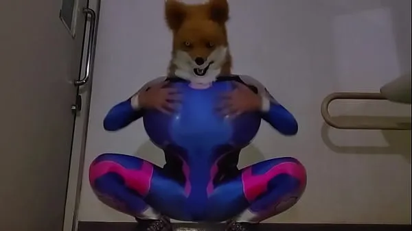 Nouveau huge tits Fox d va bodysuit nouveau tube