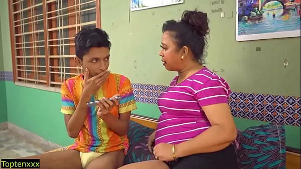 새로운 Indian Teen Boy fucks his Stepsister! Viral Taboo Sex 신선한 튜브