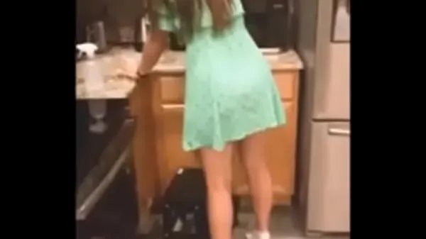 Новый German couple has sex in the kitchenсвежий тюбик